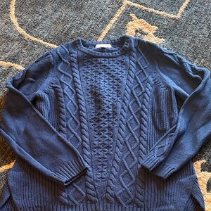 Banana Republic Deep Blue Knit Sweater